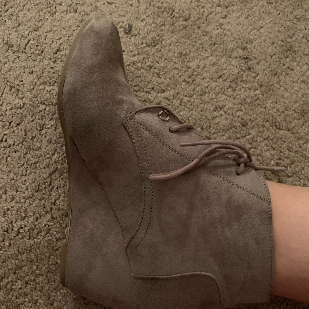 Tan Bootie heels